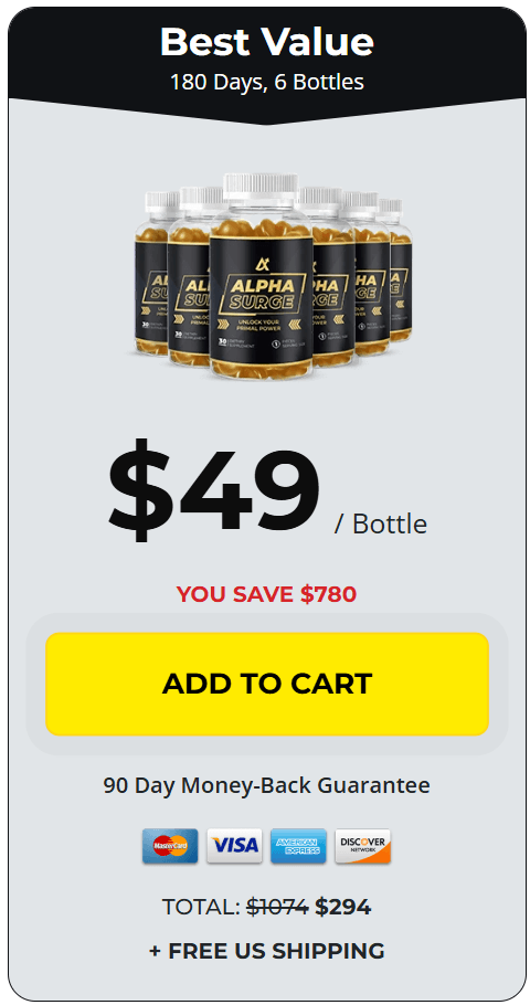 alpha surge buy now 6 bottles